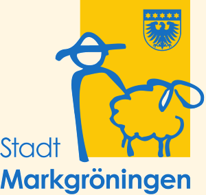 Logo der Stadt Markgröningen - Schäfer mit Schaf